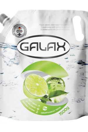 GALAX თხევადი საპონი ლაიმის ექსტრაქტით 1500г (სათადარიგო)
