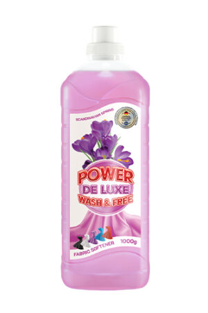 POWER DE LUXE ქსოვილის კონცენტრირებული დამარბილებელი სკანდინავიის გაზაფხული 1000 გრ.