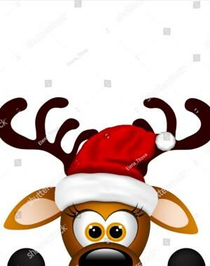 Little Reindeer with Hat