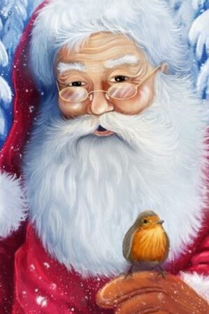 Santa with Bird
