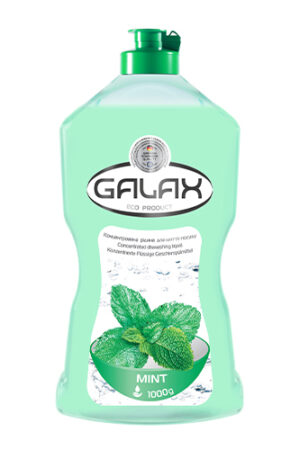 GALAX ჭურჭლის სარეცხი კონცენტრირებული სითხე პიტნა 1000 გრ.