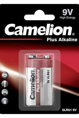 Camelion Plus Alkaline 9V ელემენტი