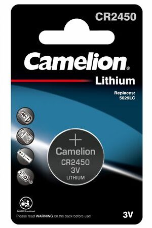 Camelion CR2450 ლითიუმის ელემენტი-ღილაკი