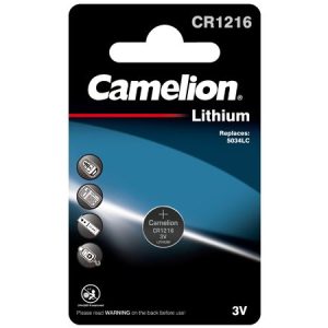 Camelion CR1216 ლითიუმის ელემენტი-ღილაკი