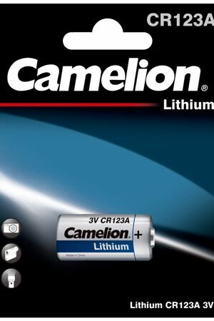 Camelion CR123A ფოტო ლითიუმი