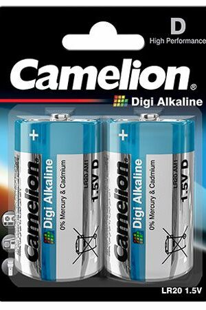Camelion Digi Alkaline D ელემენტი