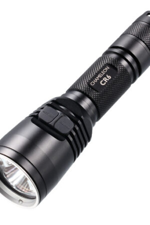 Rechargeable flashlight, CREE 3W Q5 LED,  Aluminium case, with 2,200mAh 18650 battery, color box