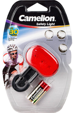 Camelion Bicycle SafetyStrobe Light 2AAA (batteries included); 30h