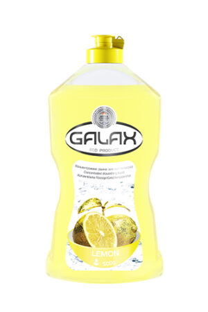 GALAX ჭურჭლის სარეცხი კონცენტრირებული სითხე ლიმონი 500 გრ.