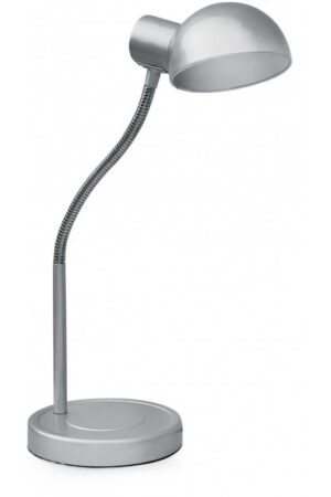 Camelion მაგიდის სანათი KD-306 C03 ვერცხლისფერი ზომა 280x162x162