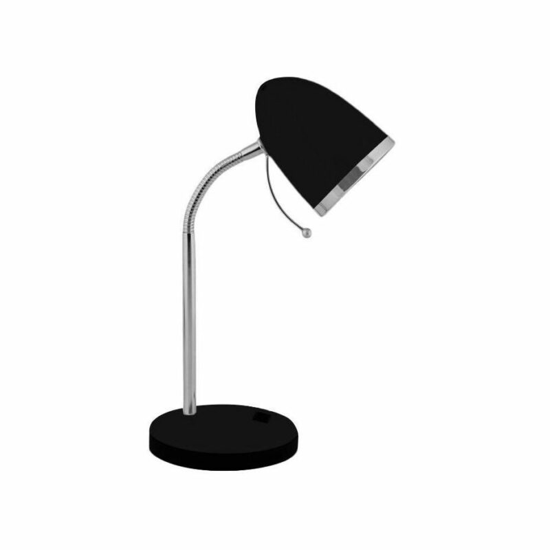 Camelion მაგიდის სანათი მეტალის  KD-308 C02 შავი ზომა 150x150x240