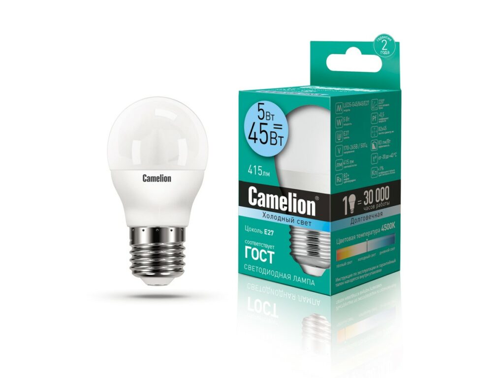 Camelion ეკონომიური LED ნათურა