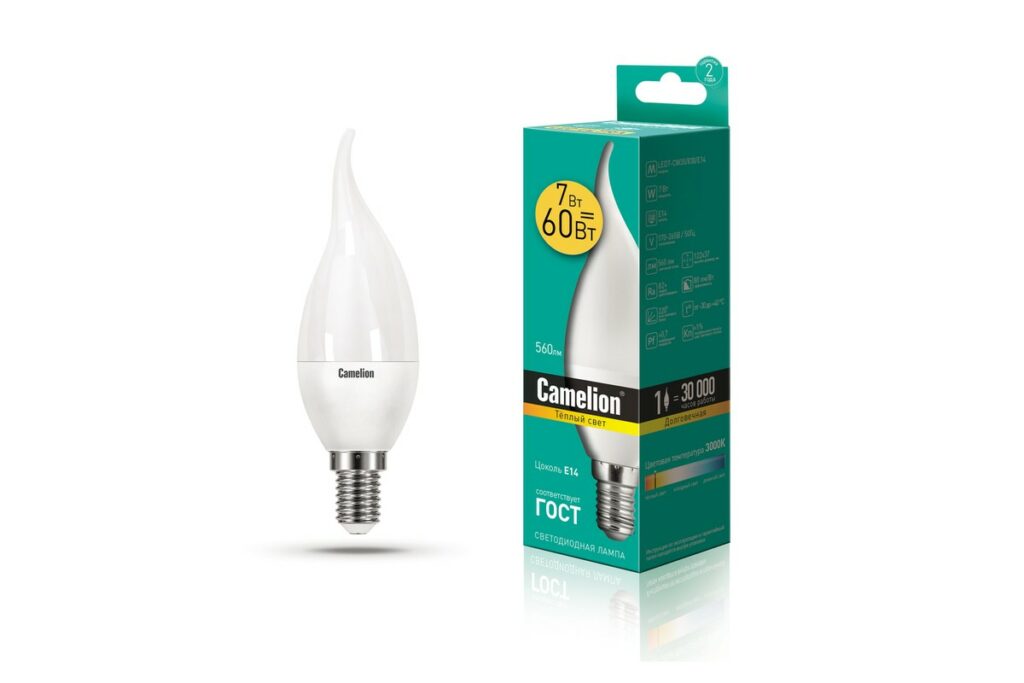 Camelion ეკონომიური LED ნათურა