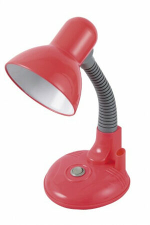 Ultraflash  Desk Lamps  UF-315 C04   მაგიდის სანათი წითელი  ზომა 275 x 145 x 145