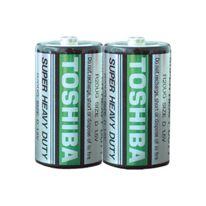 Toshiba Super Heavy Duty, Black D, 2-pc shrink