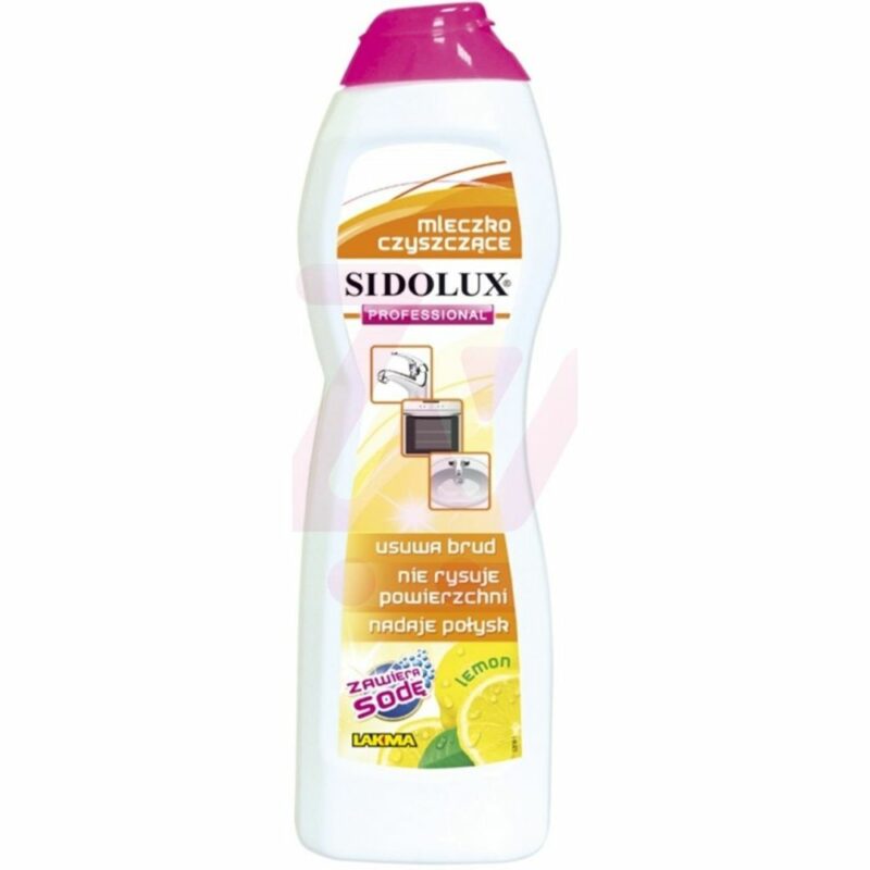 SIDOLUX PROFESSIONAL საწმენდი ემულსია ლიმნის არომატით NEW 0,5 ლიტრიანი