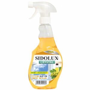 SIDOLUX CRYSTAL შუშის საწმენდი სითხე ხილის ძმრით 0,500 ლ