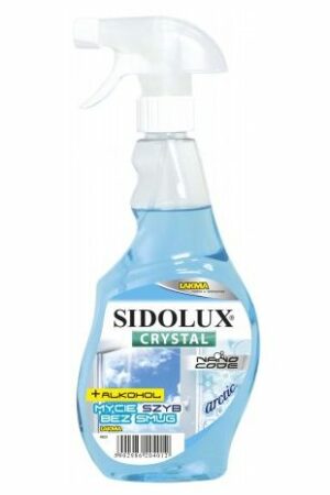 SIDOLUX CRYSTAL შუშის საწმენდი სითხე ზღვის არომატით 0,500 ლ