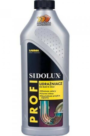 SIDOLUX PROFI მილების დასუფთავებისთვის სითხე 1 ლიტრიანი