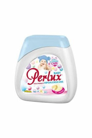 PERLUX SUPER COMPACT COLOR - სარეცხი საშუალება დაკომპრესებული 24 ცალიანი. ბავშვის ტანსაცმელისთვის