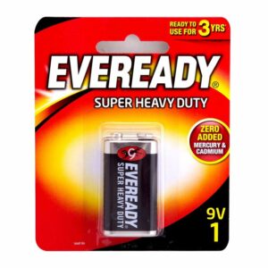 Eveready Super Heavy Duty 9V, 1-pc blister