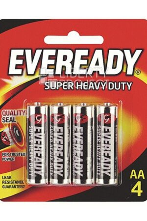 Eveready Heavy Duty AA, 4-pc shrink
