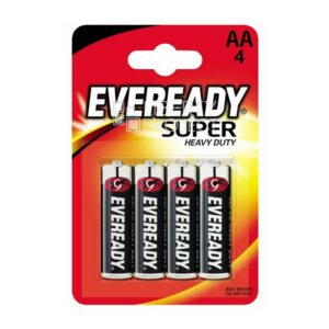 Eveready Super Heavy Duty AA, 4-pc blister