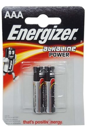 Energizer Alkaline Power AAA, 2-pc blister