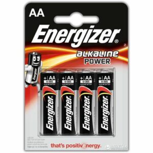 Energizer Alkaline Power AA, 4-pc blister