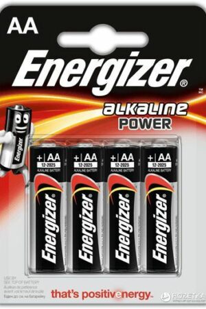 Energizer Alkaline Power AA, 4-pc blister