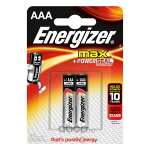 Energizer Max AAA 2-pc blister
