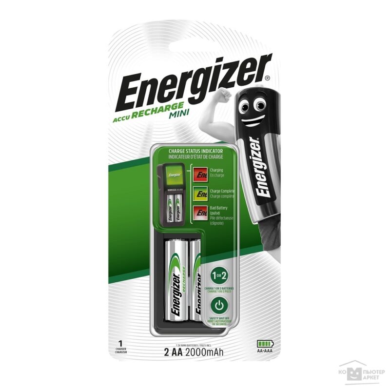 Energizer Mini Charger (CH2PC3) for AA / AAA