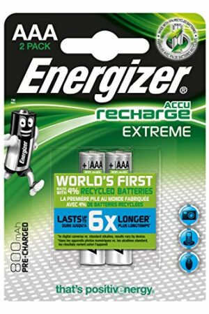 Energizer Extreme AAA 800mAh precharged, 2-pack blister