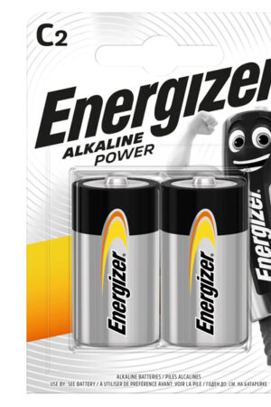 Energizer Alkaline Power C, 2-pc blister
