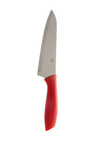 დანა მეტალის ზედაპირით და გლუვი პირით 28 სმ Chef Knife სერია