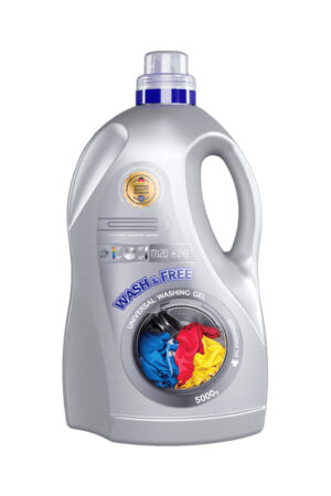 WASH & FREE უნივერსალური სარეცხი გელი 2100 გ (ყუთში 8 ცალი)