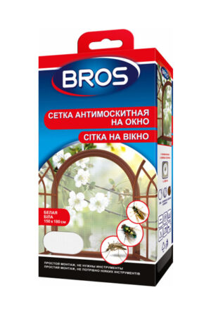 BROS – მწერებისაგან დამცავი ბადე ფანჯრისათვის