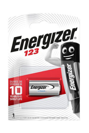 Energizer Photo Lithium 123, 1-pc blister
