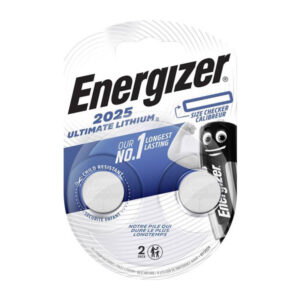 Energizer Ultimate Lithium button CR2025, 2-pc blister