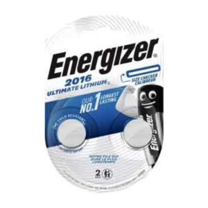 Energizer Ultimate Lithium button CR2016, 2-pc blister