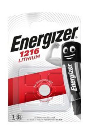 Energizer Lithium button cell CR1216, 1-pc blister