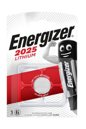 Energizer Lithium button cell CR2025, 1-pc blister