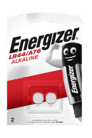 Energizer Alkaline button cell LR44, 2-pc blister