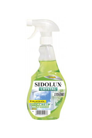 SIDOLUX CRYSTAL შუშის საწმენდი სითხე ლიმნის არომატით 0,500 ლ