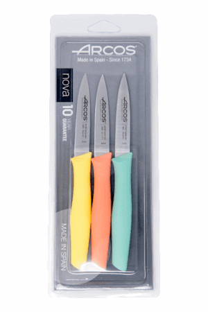 დანების ნაკრები Arcos Nova, 3 pc.set, colors, blister