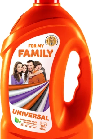 FOR MY FAMILY სარეცხი გელი ფერადი უნივერსალური 4000 გრ